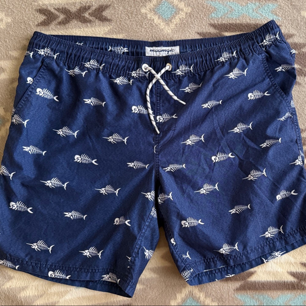Navy Blue Swim Shorts